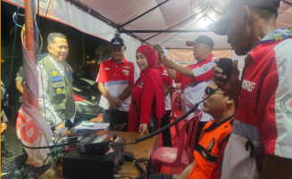 KUNJUNGAN PJ.BUPATI TANGERANG KE DUKOM ORARI TANGERANG